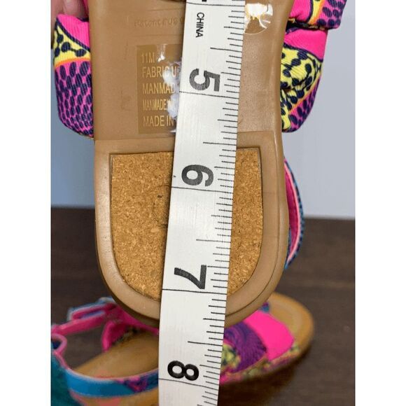 GB Girls Kids Jaxxy Strappy Flat Sandals Pink Back Zip Size 11M - Picture 3 of 7